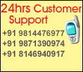 24 hrs Customer Support